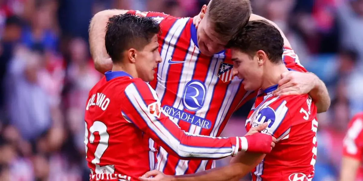 Julián Álvarez y Alexander Sørloth (Foto: EP)