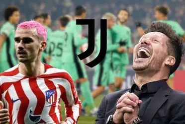 Juventus quiere al consentido del Cholo Simeone, esta fue la respuesta del Atlético de Madrid