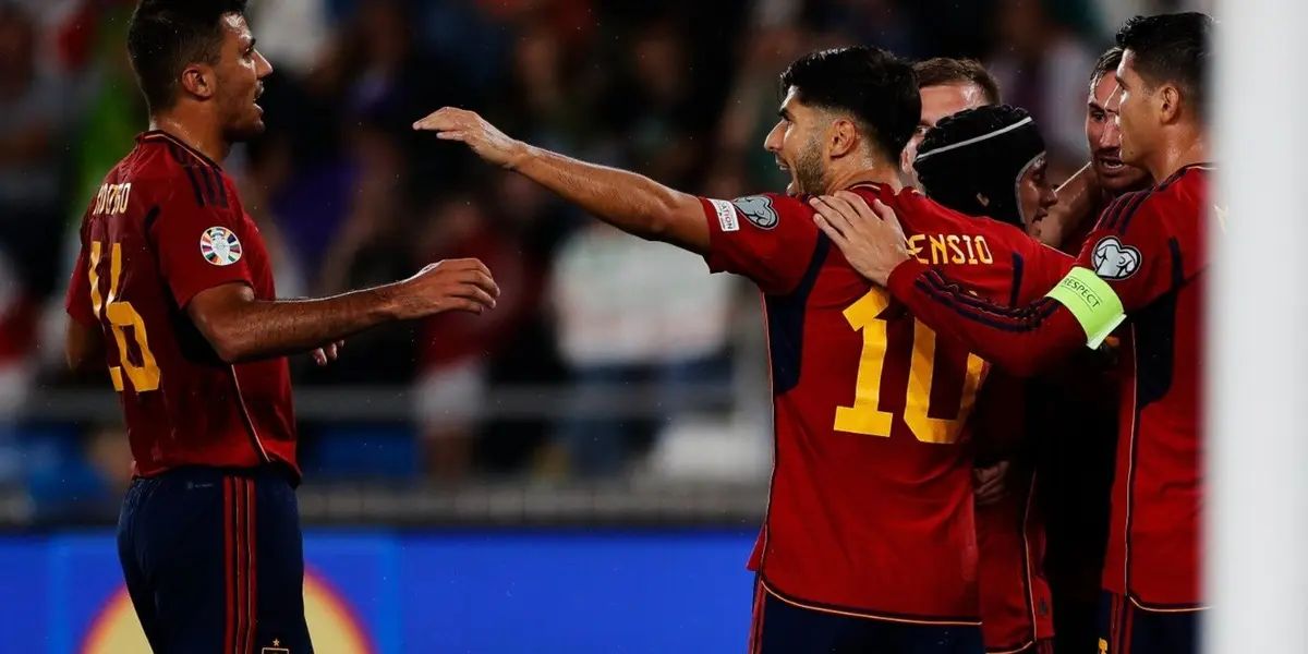 España le propina una gran goleada a Georgia en los primeros 45 minutos