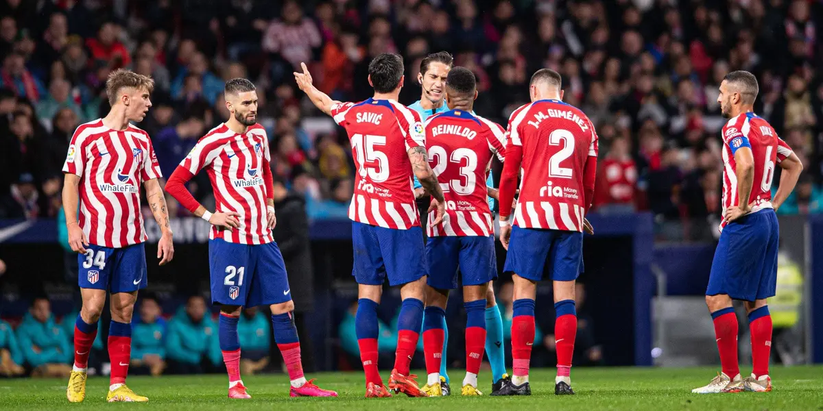 Las estadísticas que muestran que la vara de los árbitros es diferente para el Colchonero con respecto a los demás