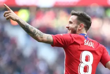 Leyenda total, tras la clasificación del Atleti, la gran marca histórica de Saúl