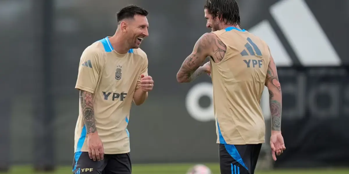 Lionel Messi dejó un comentario atrevido en el post de De Paul, y ha sido muy comentado