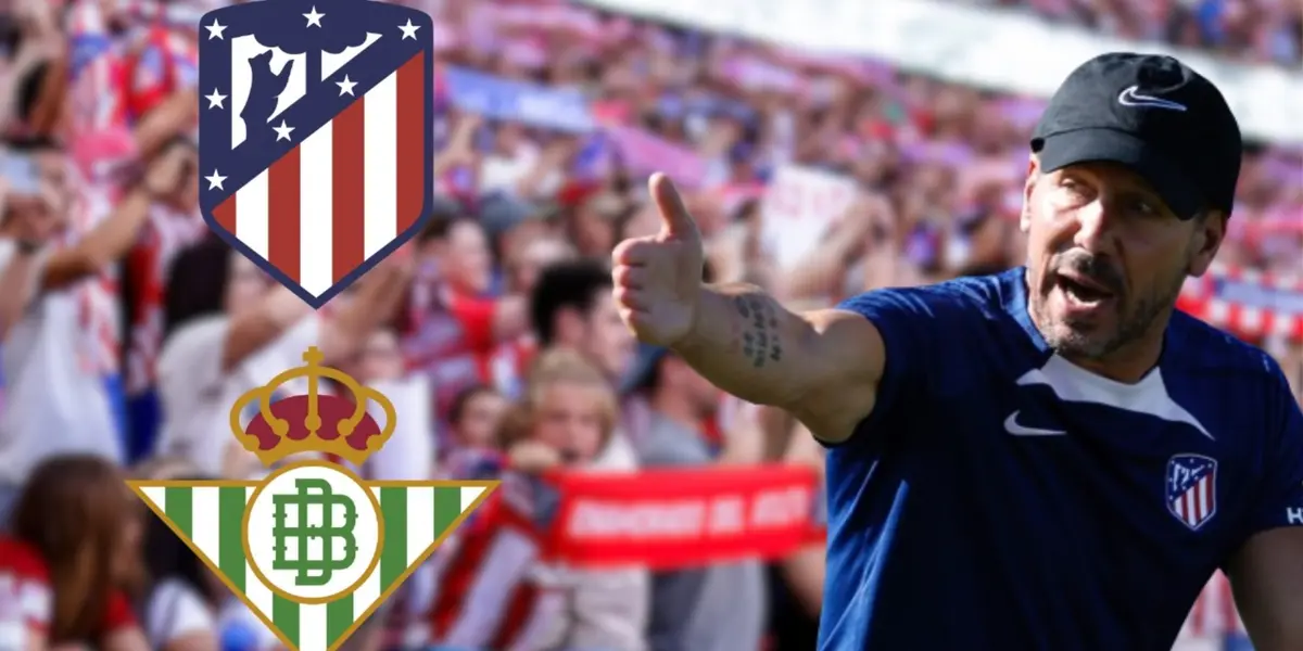 Llegó en verano y Simeone lo quiere sacar ya mismo del Atlético para el Betis