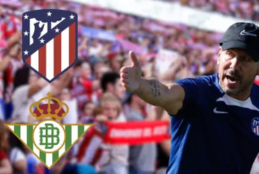 Llegó en verano y Simeone lo quiere sacar ya mismo del Atlético para el Betis