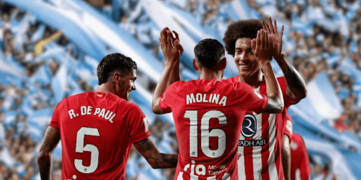 Los Colchoneros descontrolaron todo a su llegada al aeropuerto.