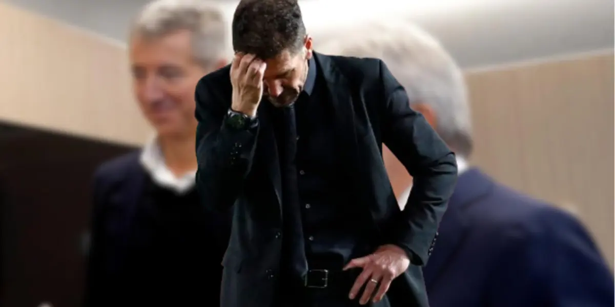Malas noticias para Simeone, la dirigencia de Atlético de Madrid le da problemas
