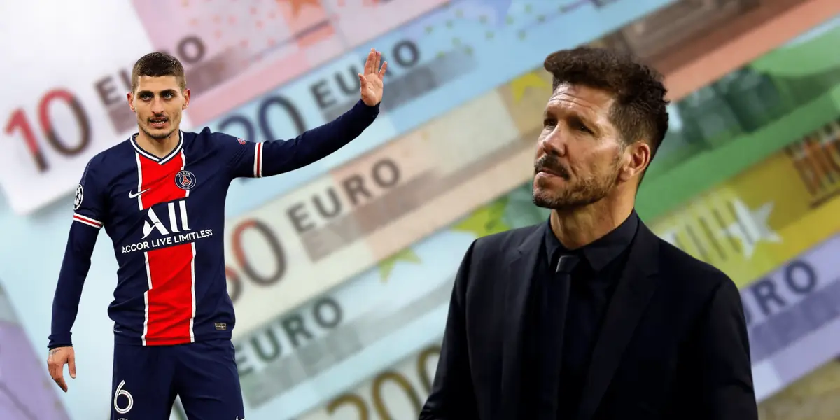 Marco Verratti no llegará a Atlético de Madrid porque eligió un jugoso contrato en su nuevo destino