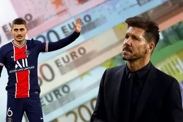 Marco Verratti no llegará a Atlético de Madrid porque eligió un jugoso contrato en su nuevo destino