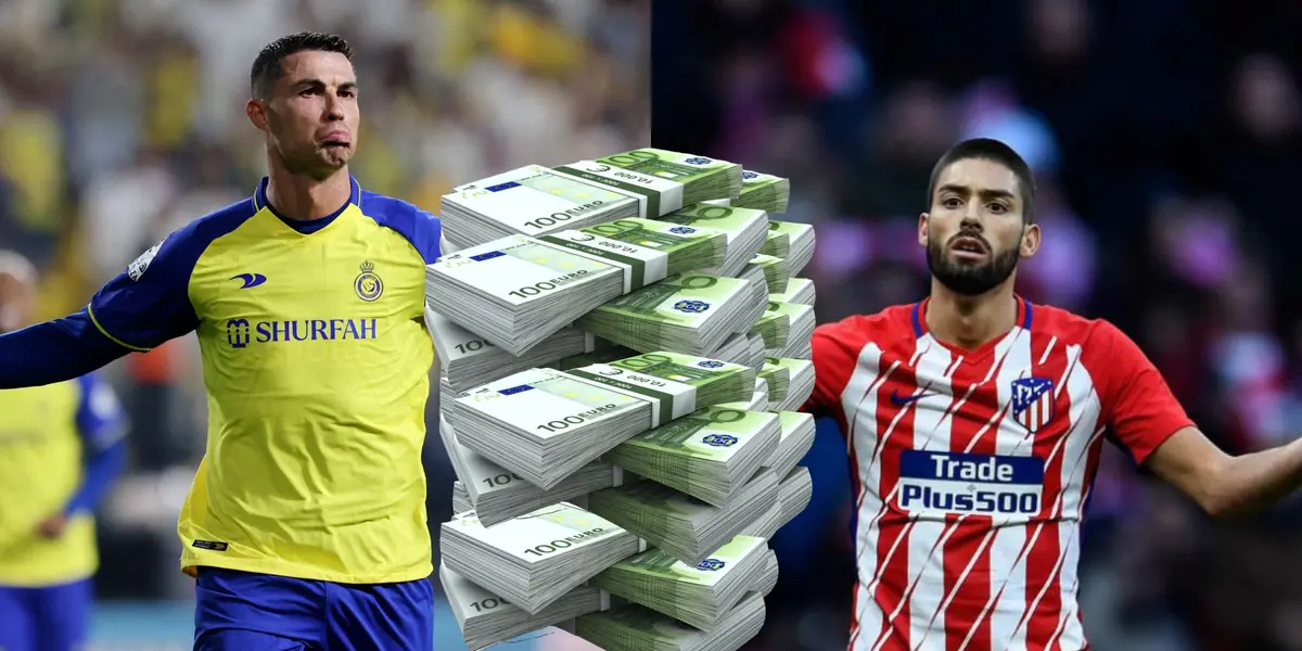 Mientras Cristiano Ronaldo recibe 200 millones de euros por año Ferreira Carrasco podría recibir una cifra muy fuerte para llegar a Medio Oriente