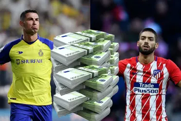 Mientras Cristiano Ronaldo recibe 200 millones de euros por año Ferreira Carrasco podría recibir una cifra muy fuerte para llegar a Medio Oriente