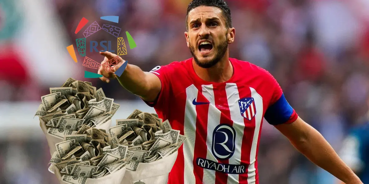 Mientras gana 7 millones en Atleti, lo que cobraría Koke si parte a Arabia