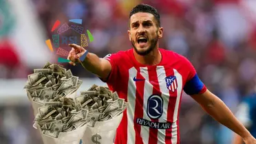 Mientras gana 7 millones en Atleti, lo que cobraría Koke si parte a Arabia