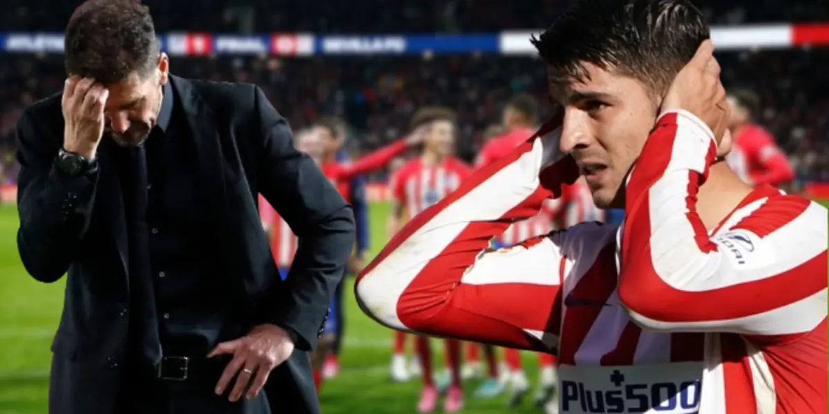 Morata perdió el puesto y Atleti quiere reemplazarlo con goleador de 40 millones