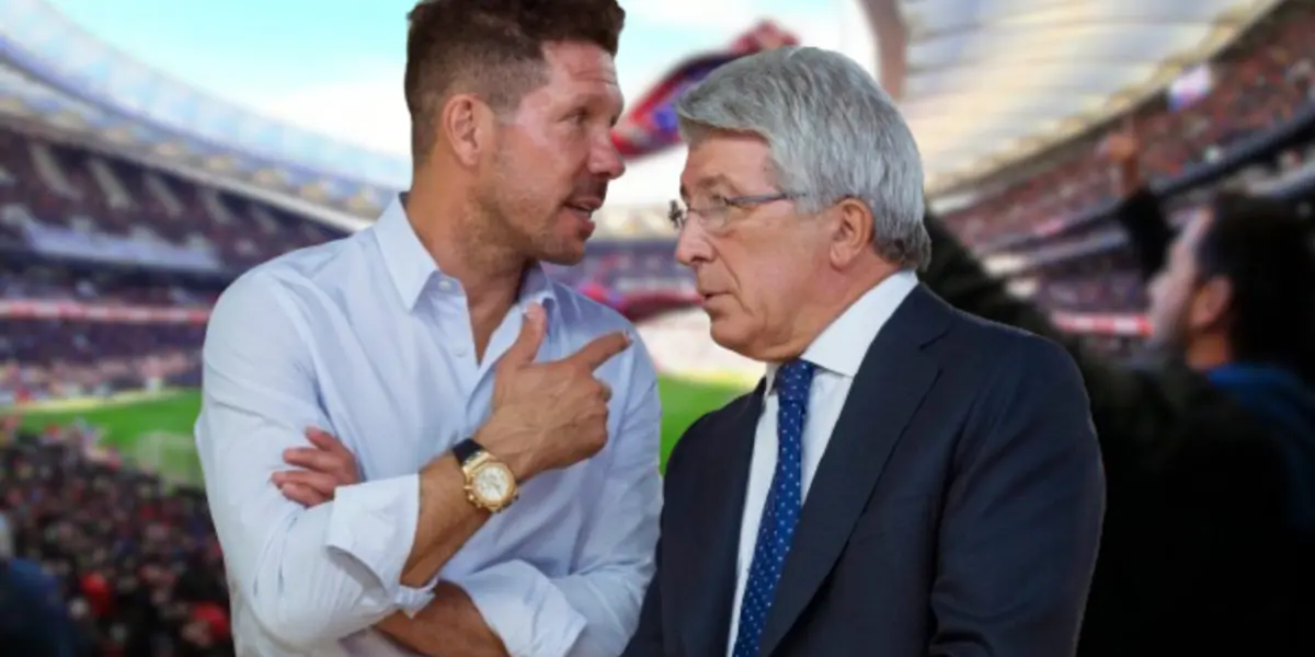 No se rinden, Diego Simeone lo quiere en el Atlético de Madrid para el verano