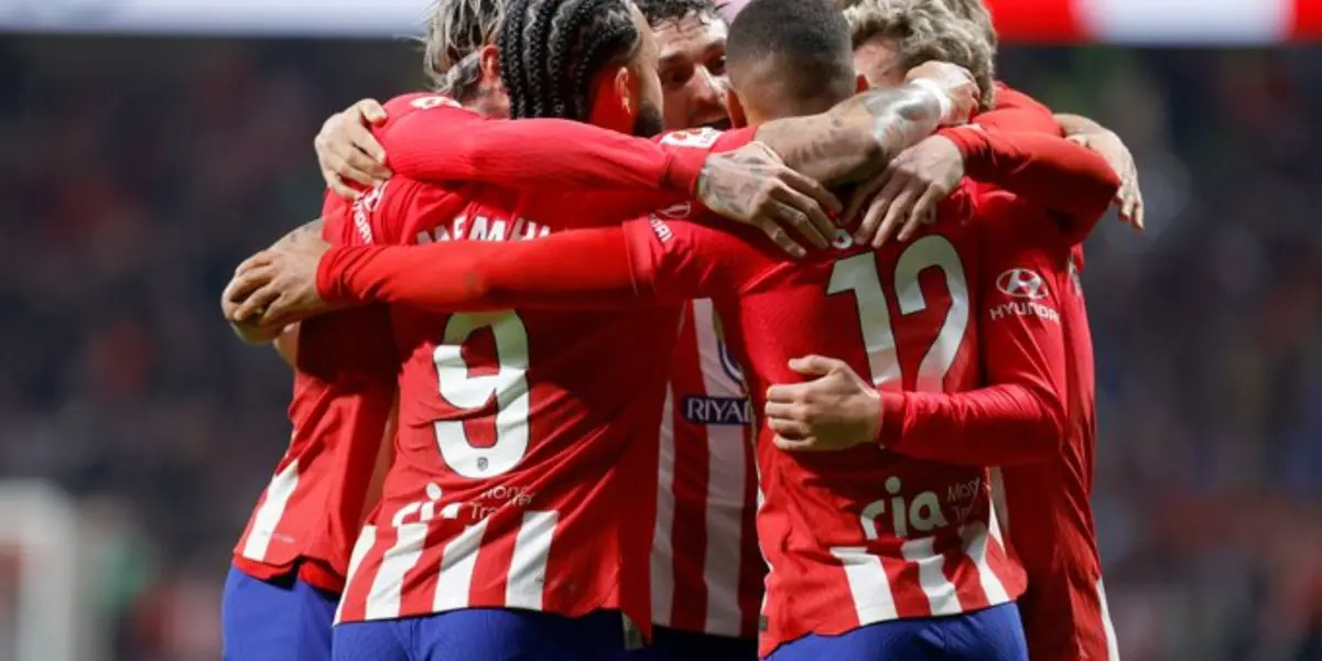 Para alcanzar la victoria, así forma el Atlético de Madrid ante Las Palmas