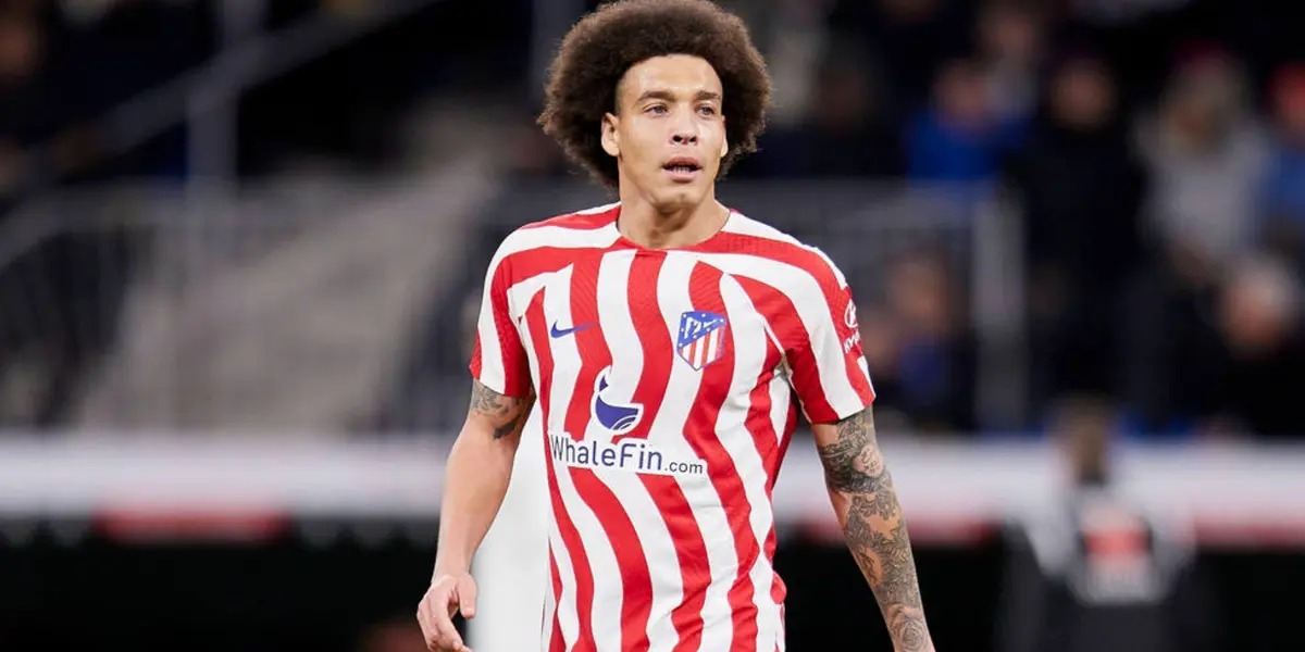 Pintaba para ídolo, insólita decisión de Simeone con Axel Witsel en el Atlético