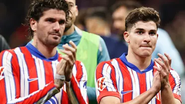 Rodrigo de Paul y Julián Álvarez Foto: Atleti