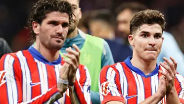 Rodrigo de Paul y Julián Álvarez Foto: Atleti
