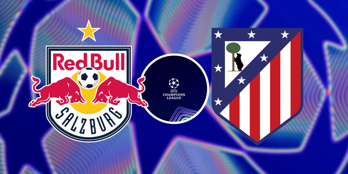 Salzbuego vs Atlético de Madrid Foto: Champions League y Escudoteca