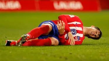 Se confirma lo peor, la dura lesión que sufrió Álvaro Morata contra el Sevilla