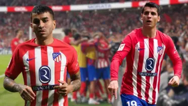 ¿Se rompió todo? La acción de Morata que sacaría a Ángel Correa del Atlético