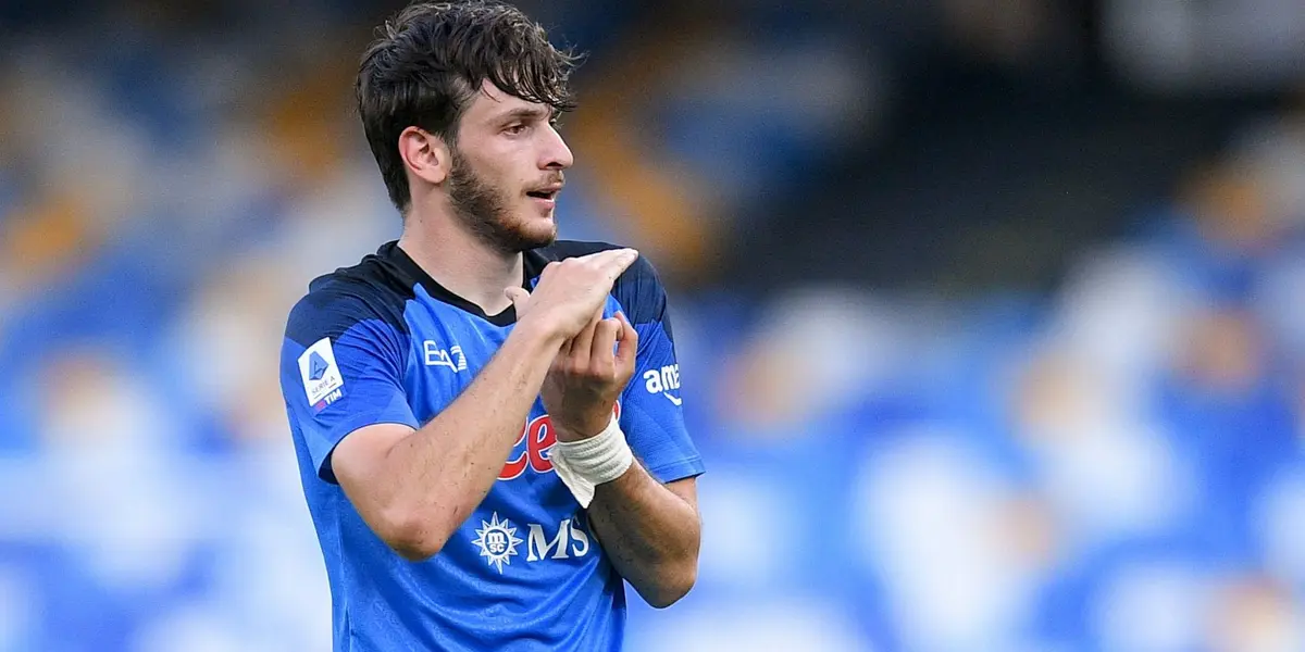Se trata de Khvicha Kvaratskhelia. El delantero de Napoli, de 21 años, se encuentra en la agenda de los grandes clubes de España