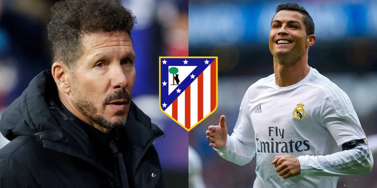 Si bien lo amargó varias veces como jugador ahora Cristiano Ronaldo puede volver a hacer enojar a todo el Atlético de Madrid