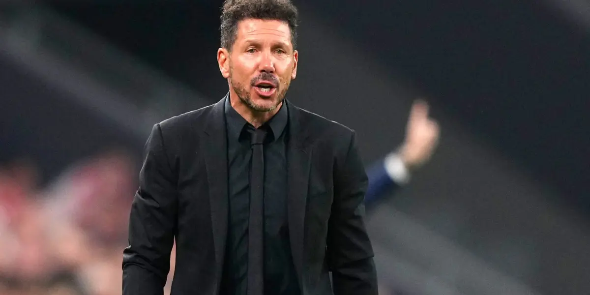 Simeone dirigiendo un encuentro con el Atlético de Madrid. Imagen: Goal.com
