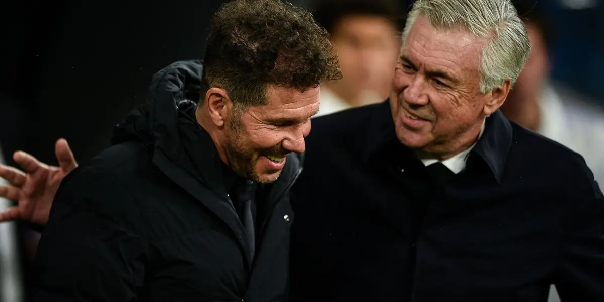 Simeone y Ancelotti se han visto la cara varias veces a lo largo de su carrera, aquí las estadísticas en liga