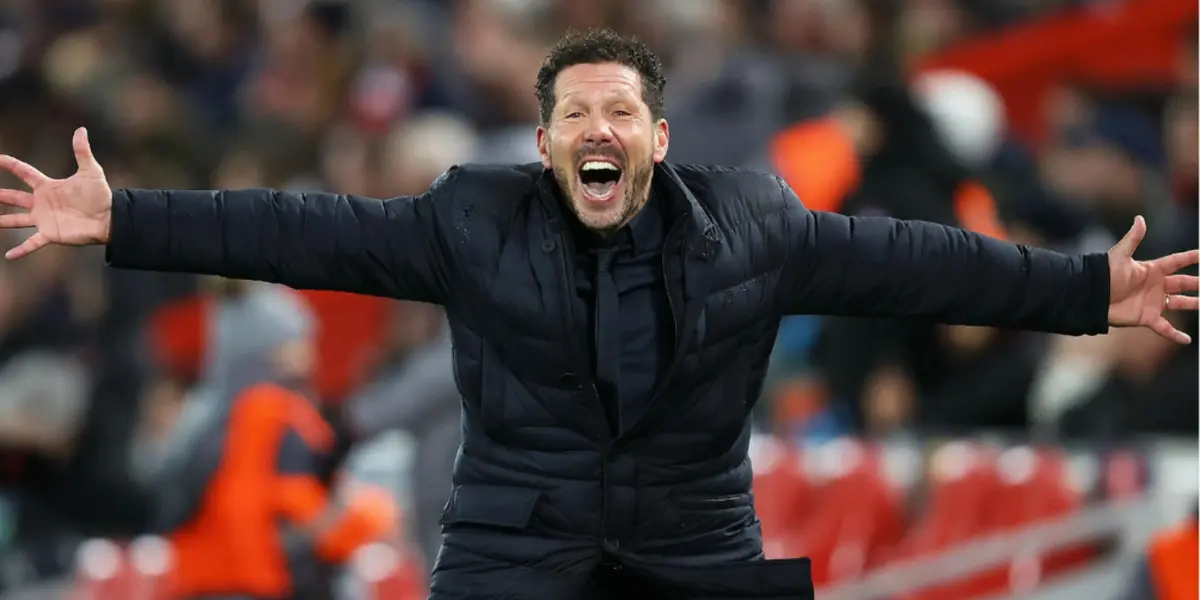 Sonríe el Cholo, su jugador consentido ha regresado y está listo para el Atlético