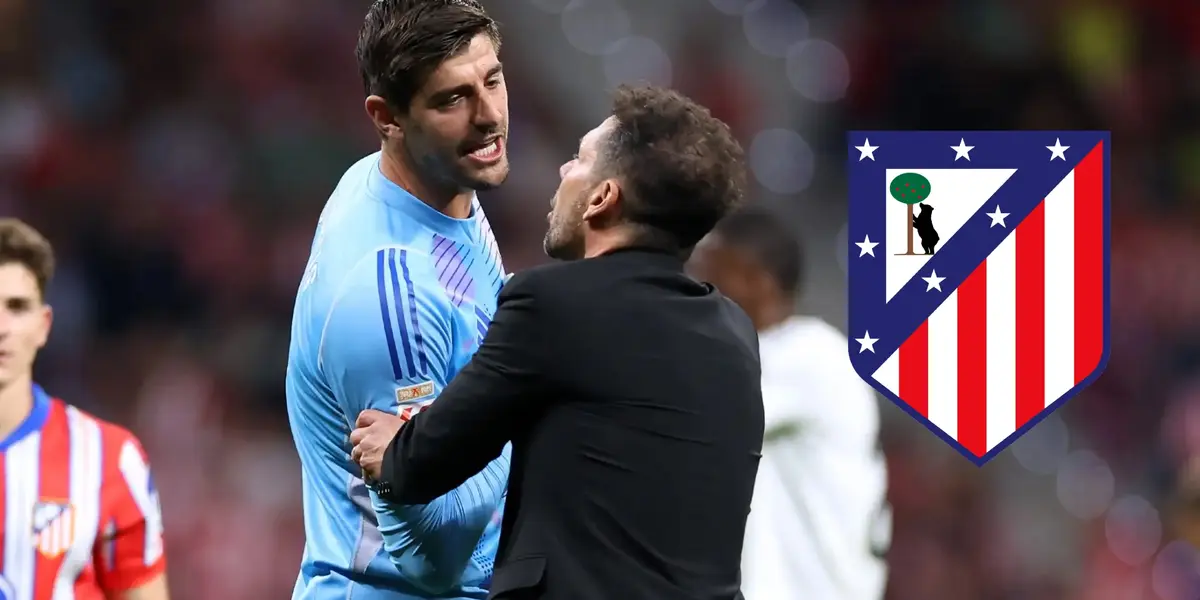 Thibaut Courtois ha hablado sobre Simeone y su carácter especial