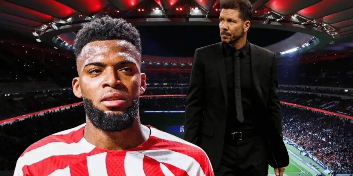 Thomas Lemar marcó en el primer amistoso del Atlético de Madrid y le mandó un recado a Diego Simeone
