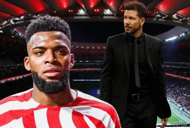 Thomas Lemar marcó en el primer amistoso del Atlético de Madrid y le mandó un recado a Diego Simeone