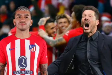 Un contundente pedido, Simeone ya se contacta con el reemplazo de Ángel Correa