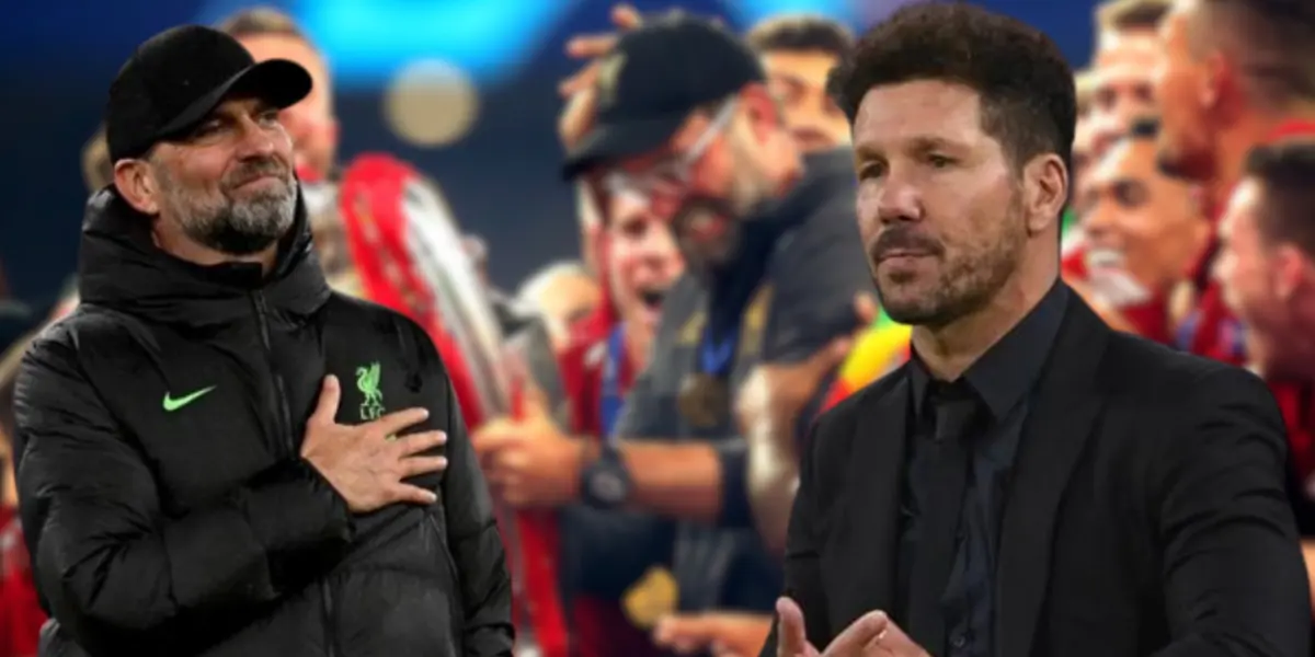 Un gran adiós, las sentidas palabras de Diego Simeone hacia Jürgen Klopp