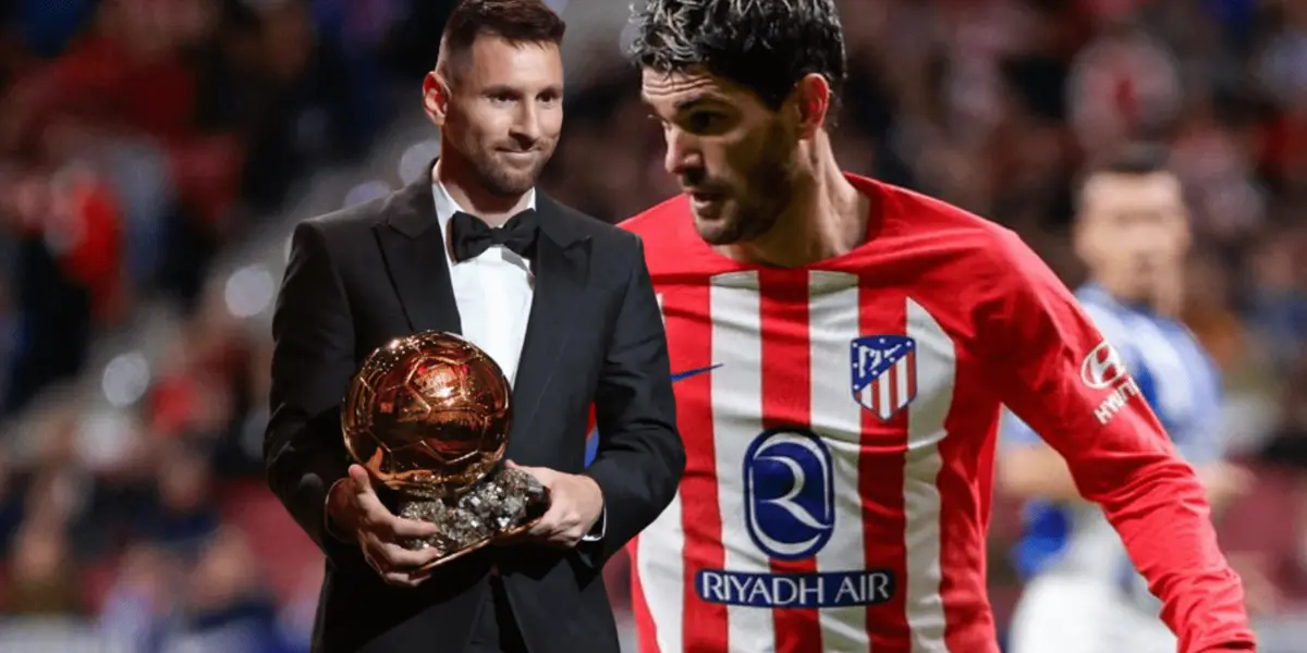 Uno de los referentes colchoneros saludo a la pulga por su nuevo logro