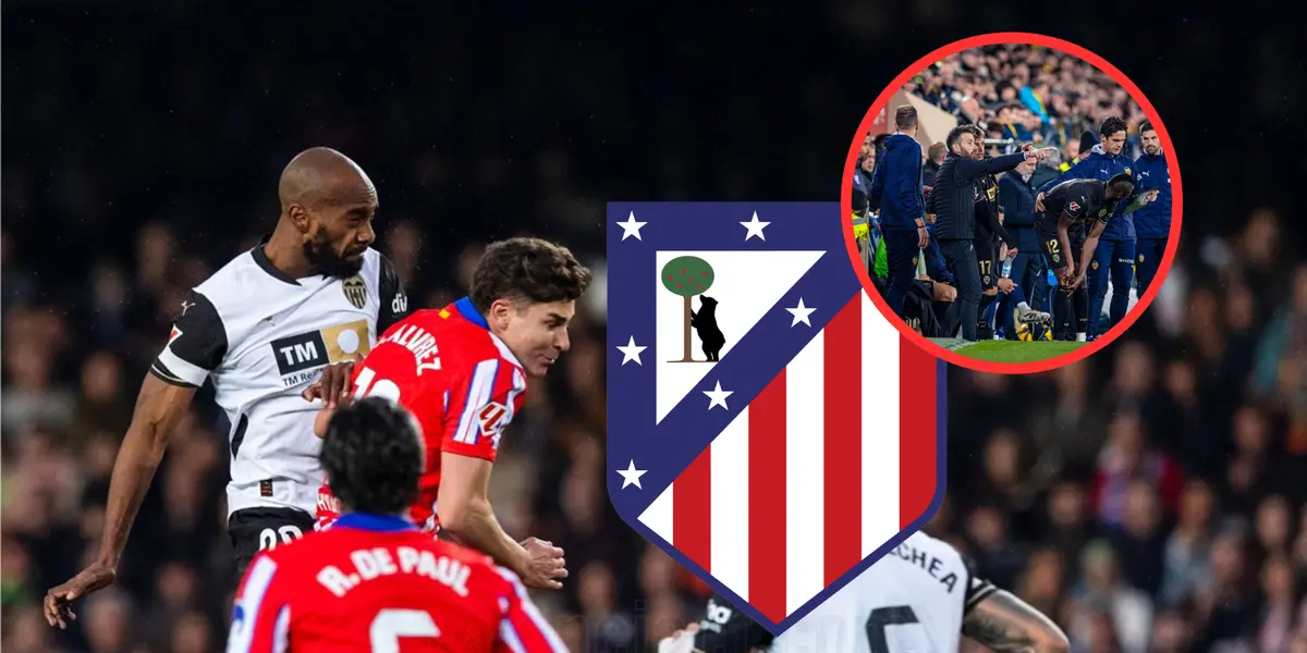 Valencia vs Atlético de Madrid Foto: Valencia CF y Escudoteca