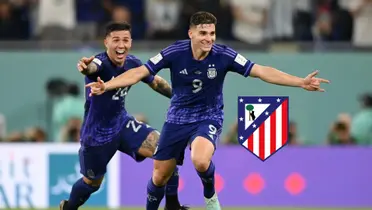 El charrúa y el argentino al finalizar el partido estuvieron bromeando con el centrocampista